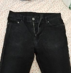 H&M black "slim" Jean's 30W x 32L